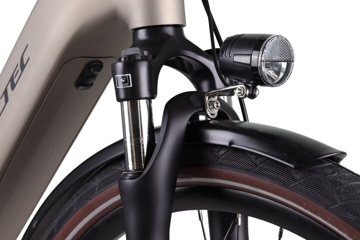 Altec Dynamic Elektrische Damesfiets 28 inch 48cm Belt 7v 12