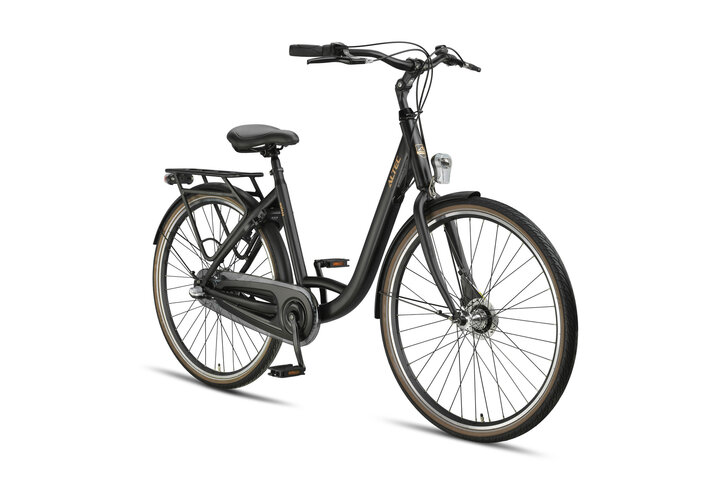 Altec Walesa Damesfiets 28inch 55cm Mat Zwart 3v 5