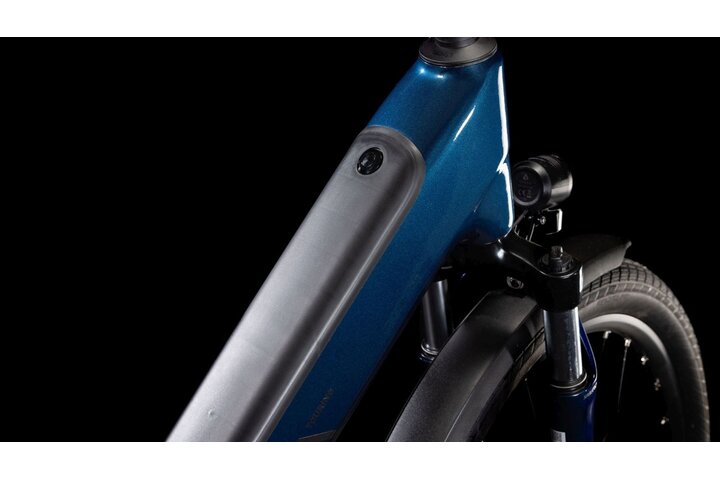 Cube Touring Hybrid One 500 Elektrische Damesfiets 28 inch 54cm Deepsea / Chrome 9v 2