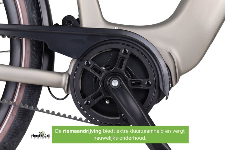 Altec Dynamic Elektrische Damesfiets 28 inch 48cm Belt 7v 9