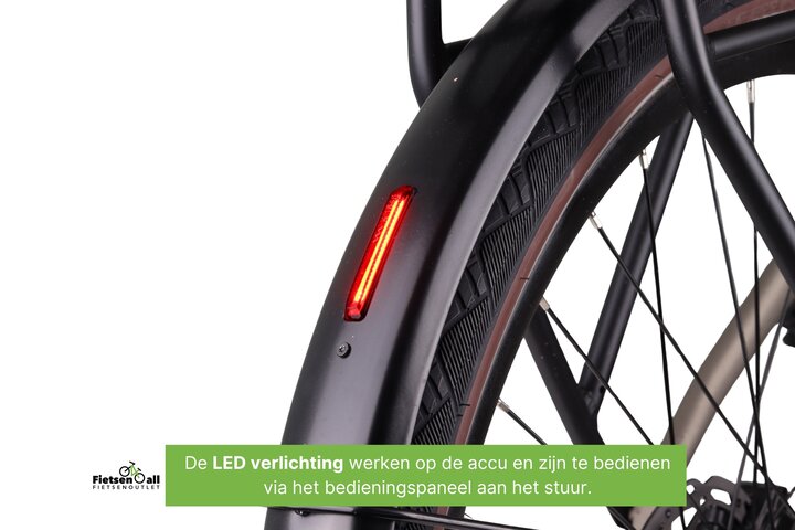 Altec Dynamic Elektrische Damesfiets 28 inch 48cm Belt 7v 14