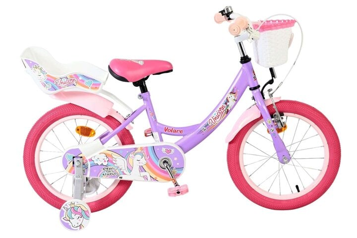 Volare Unicorn Kinderfiets Meisjes 16 inch 2