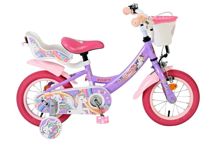 Volare Unicorn Kinderfiets Meisjes  12 inch 1