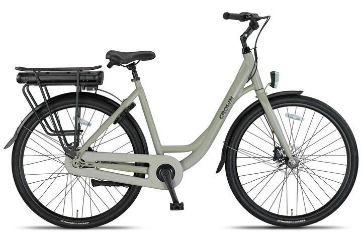 Crown Los Angeles Elektrische Damesfiets 28 inch 52cm 1