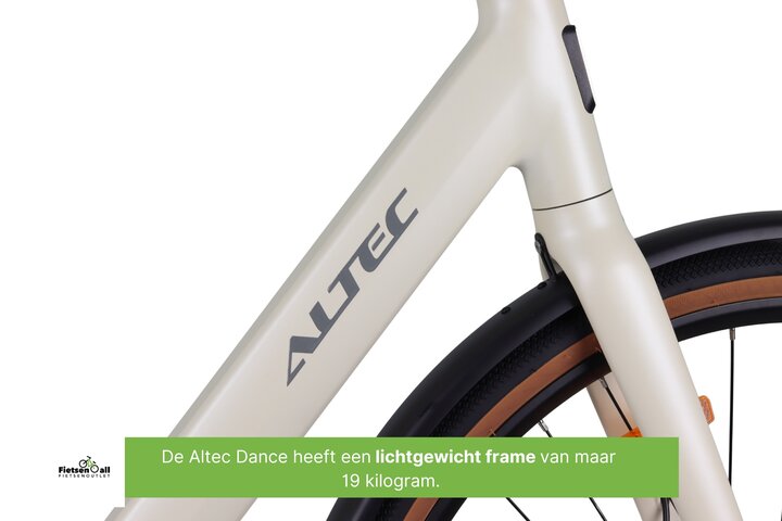 Altec Dance Elektrische Damesfiets 28 inch 48cm Belt 9