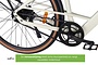 Altec Dance Elektrische Damesfiets 28 inch 48cm Belt 10 klein