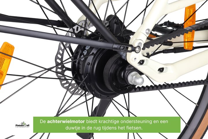 Altec Dance Elektrische Damesfiets 28 inch 48cm Belt 12