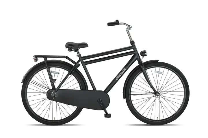 Crown Oslo Opafiets heren 28 inch Mat Zwart 59cm 1