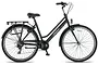 Crown New York Damesfiets 28 inch 55cm Mat Zwart 7v 1 klein
