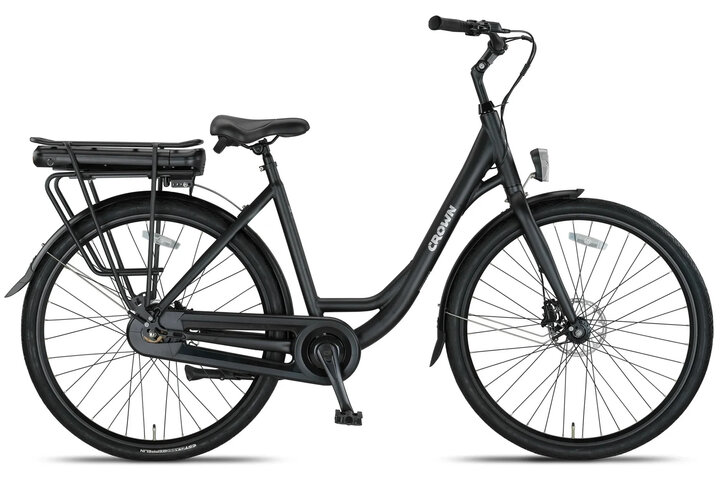 Crown Los Angeles Elektrische Damesfiets 28 inch 52cm 3