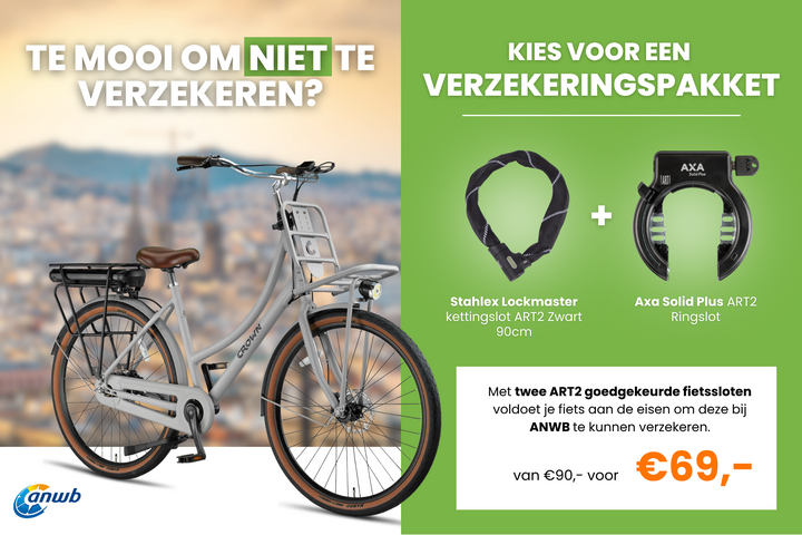 Crown Barcelona Elektrische Transportfiets 28 inch 50cm 3