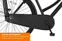 Altec Classic Transportfiets Heren 28 inch 55cm 6 klein
