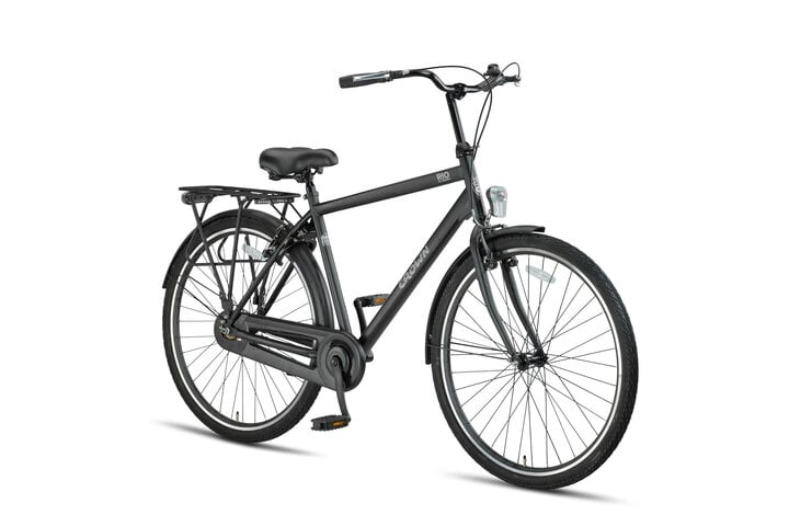 Crown Rio Herenfiets 28 inch 52 cm Mat Zwart 2