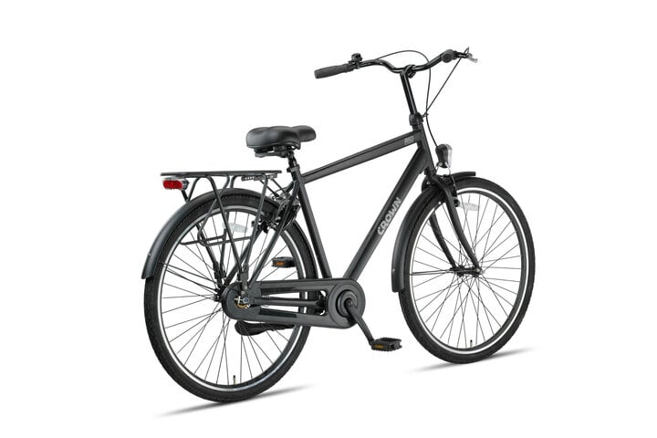Crown Rio Herenfiets 28 inch 52 cm Mat Zwart 3