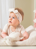 Waskussenhoes river knit 50x70 gebroken wit