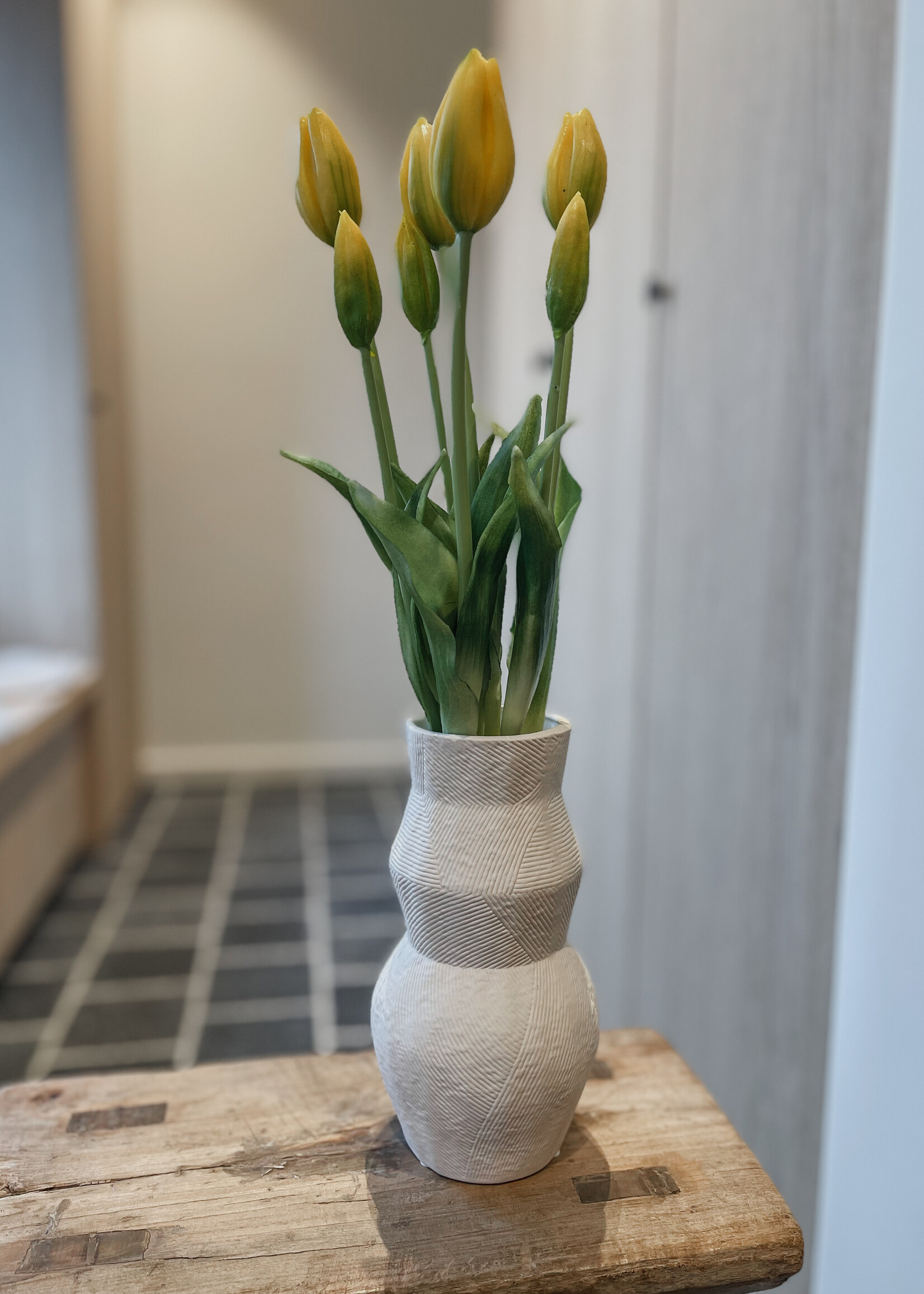 Tulpenbundel geel 47 cm