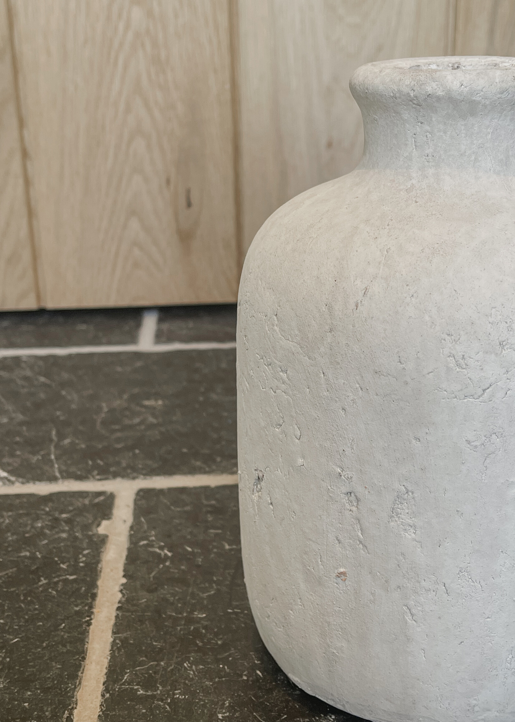 Vaas 'stonewhite' recht model smalle hals