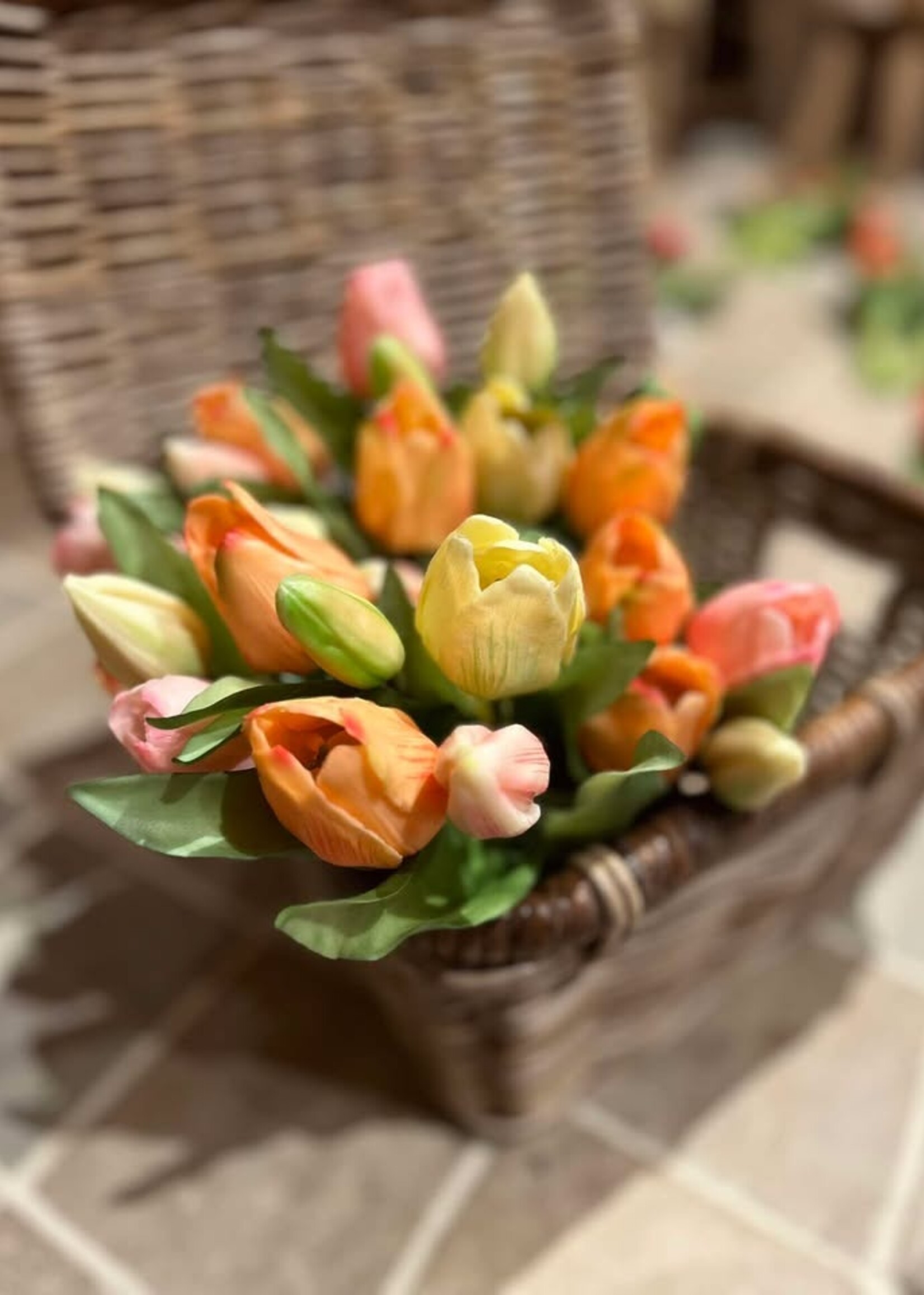 Tulpenbundel pastel mix 30 cm