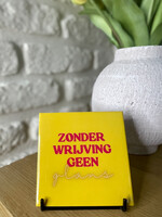 Tegeltje 'glans'