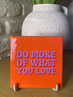 Tegeltje 'do more'