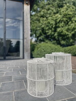 Lantaarn wit draad S