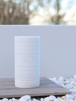 Tafellamp cilinder zandsteen - batterij