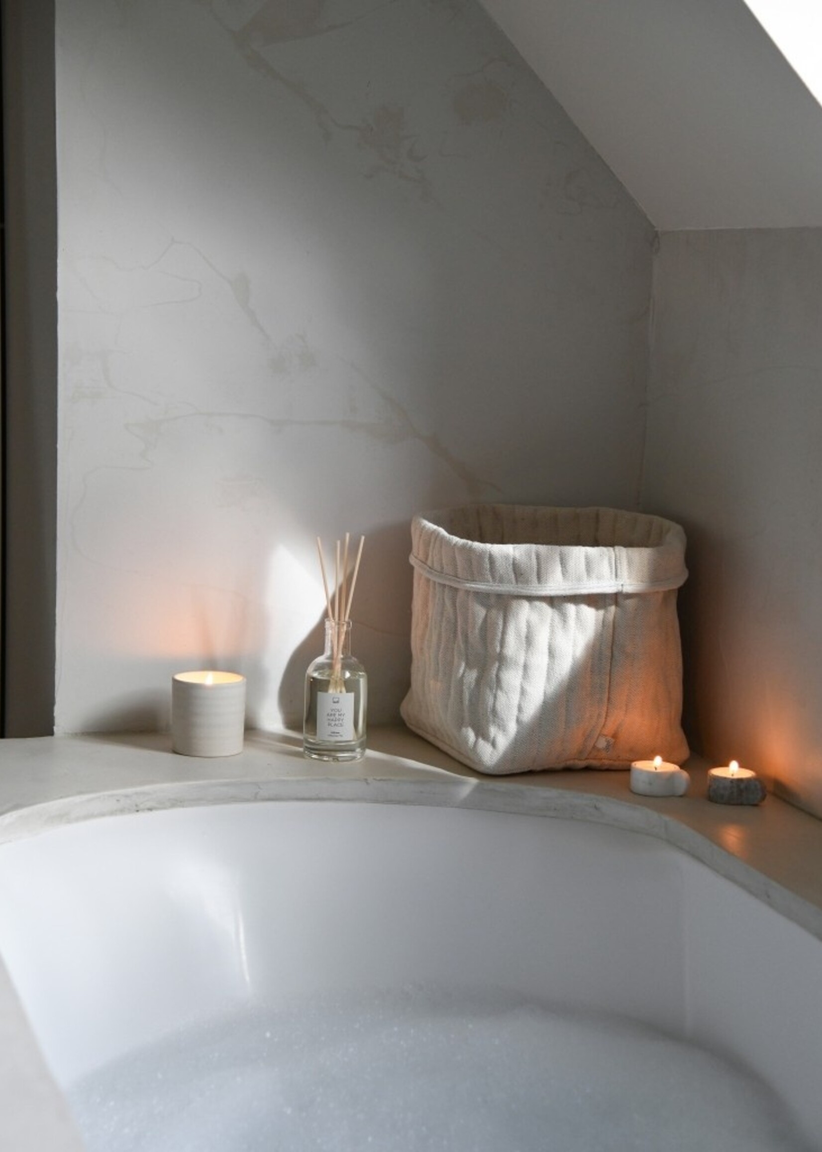 Mand 'stripe' stof L