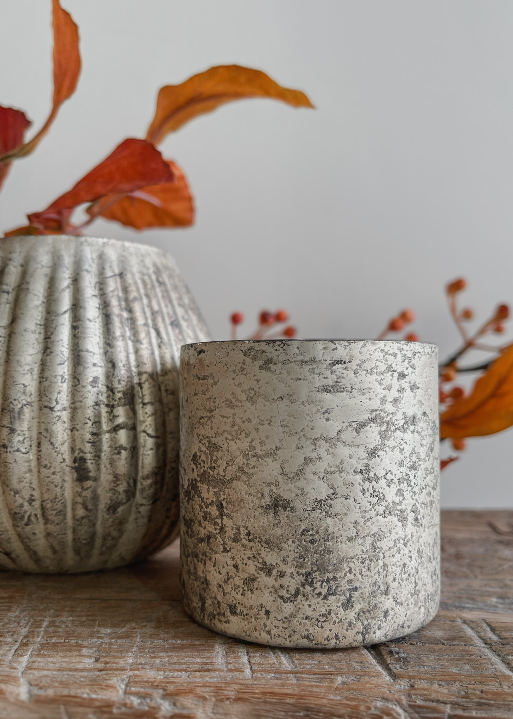 Theelicht 'milky' XS