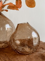 Vaas bulb glas roest glinster S