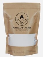 Parelzand kaars wit 400 gr
