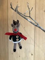 Wollen kersthanger rudolf