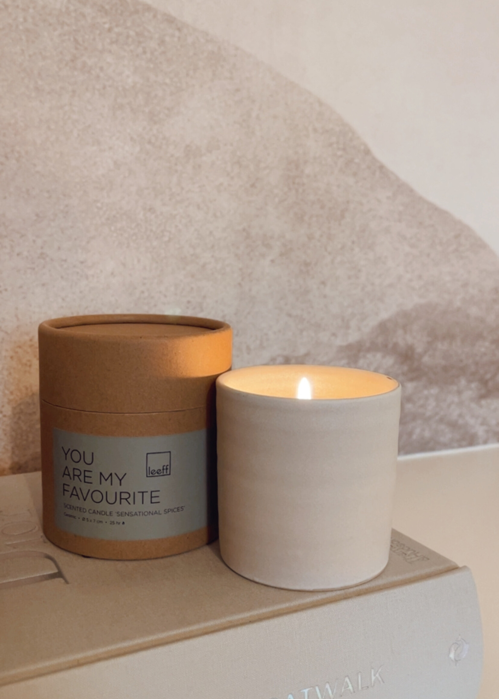 Geurkaars 'You are my favourite'