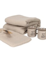 Gift set 'cozy' taupe (set van 4)