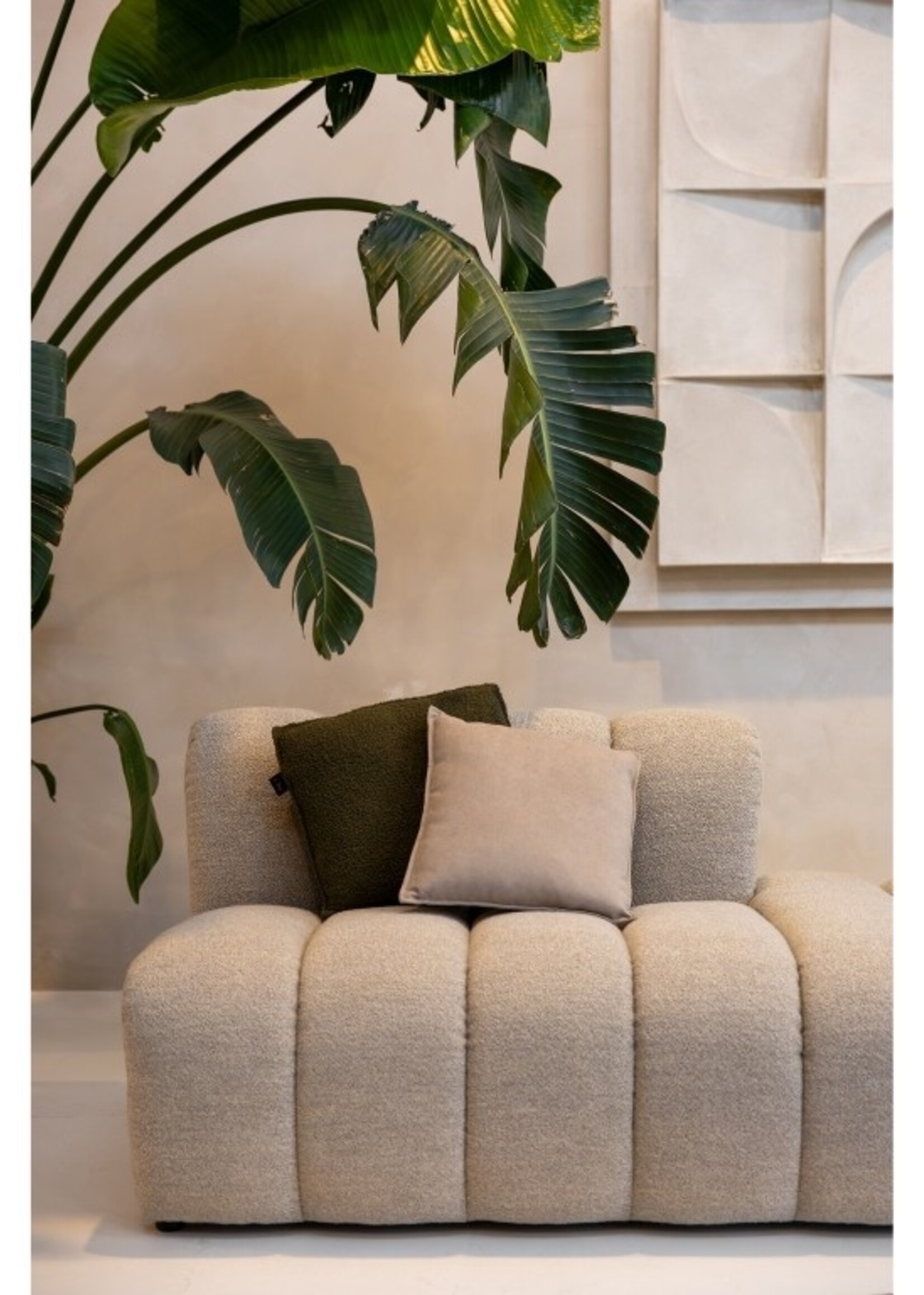 Warmtekussen 60x40 taupe