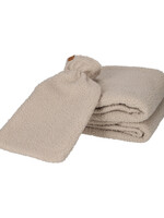 Gift set 'bouclé' taupe (set van 2)