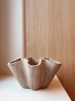 Schaal hoge rand met golf S