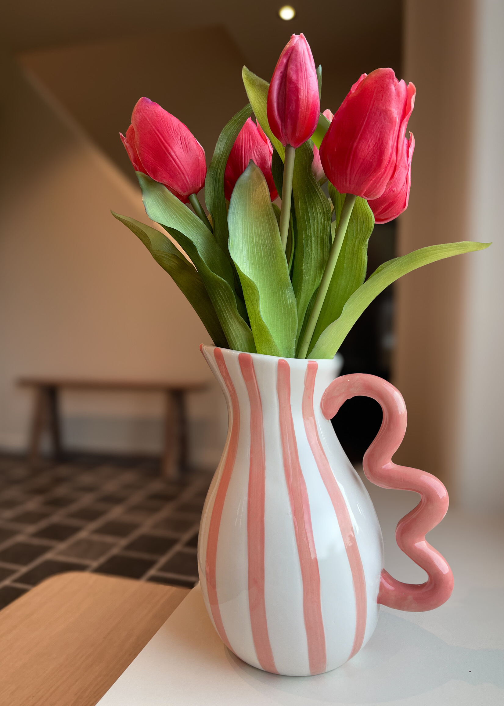 Vaas stripe pêche krul