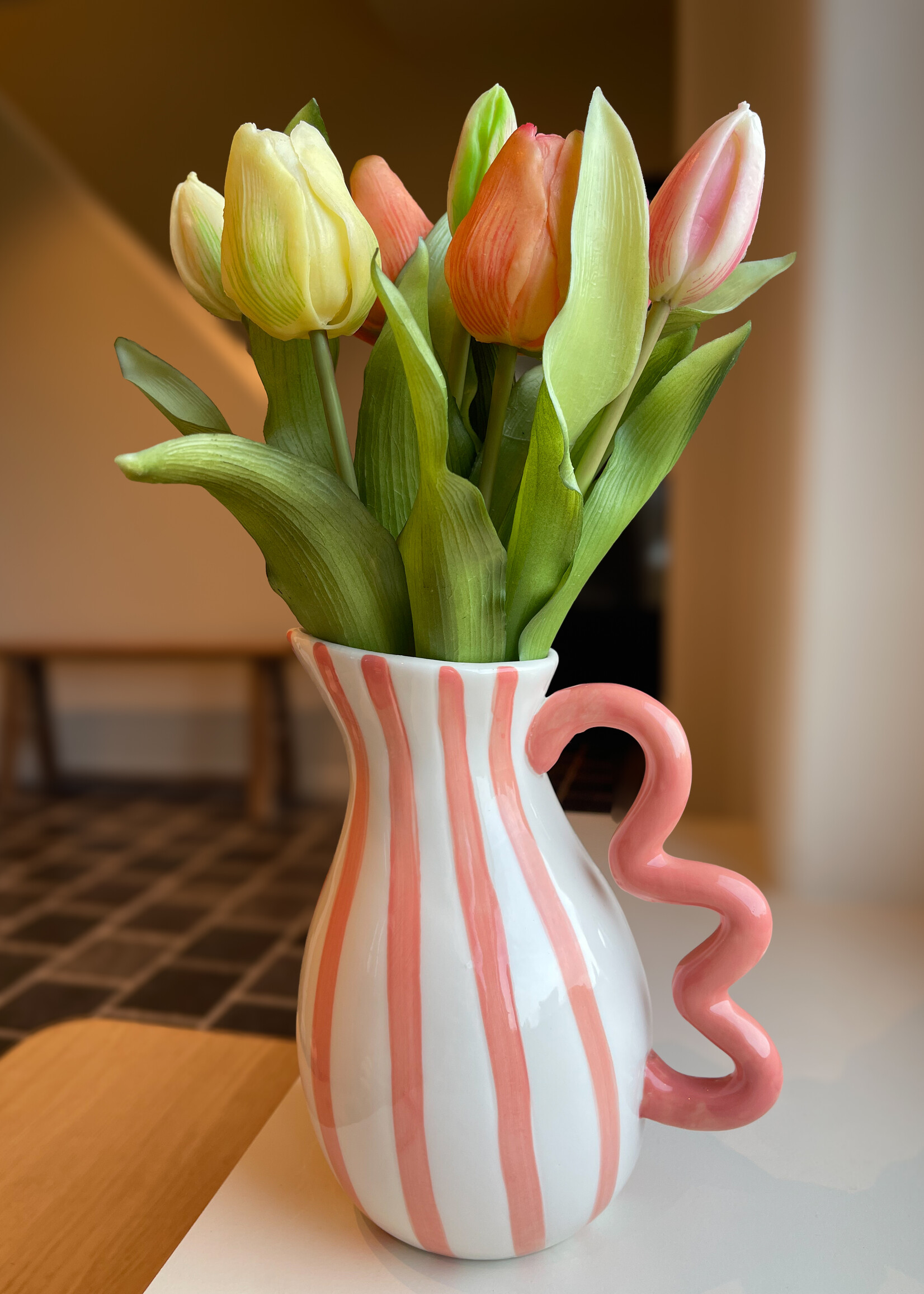 Vaas stripe pêche krul