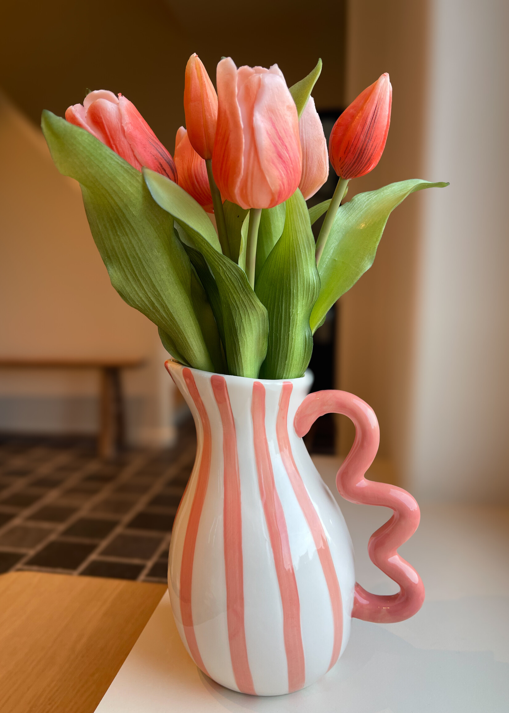 Vaas stripe pêche krul