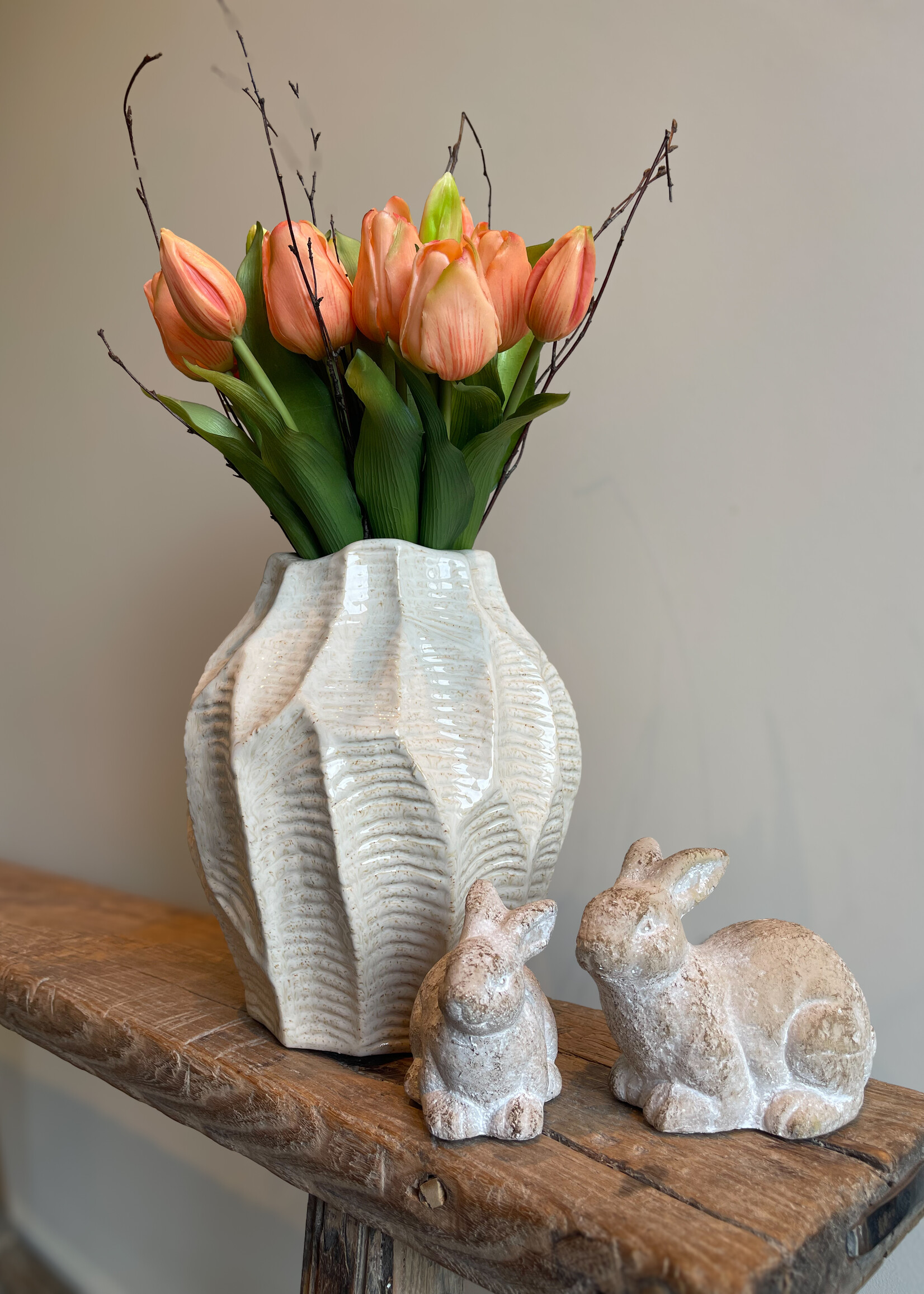 Haasje beton grijs XS