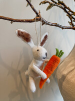 Hanger stof haas konijn wortel
