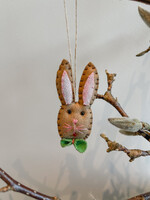 Paashanger konijn bruin das