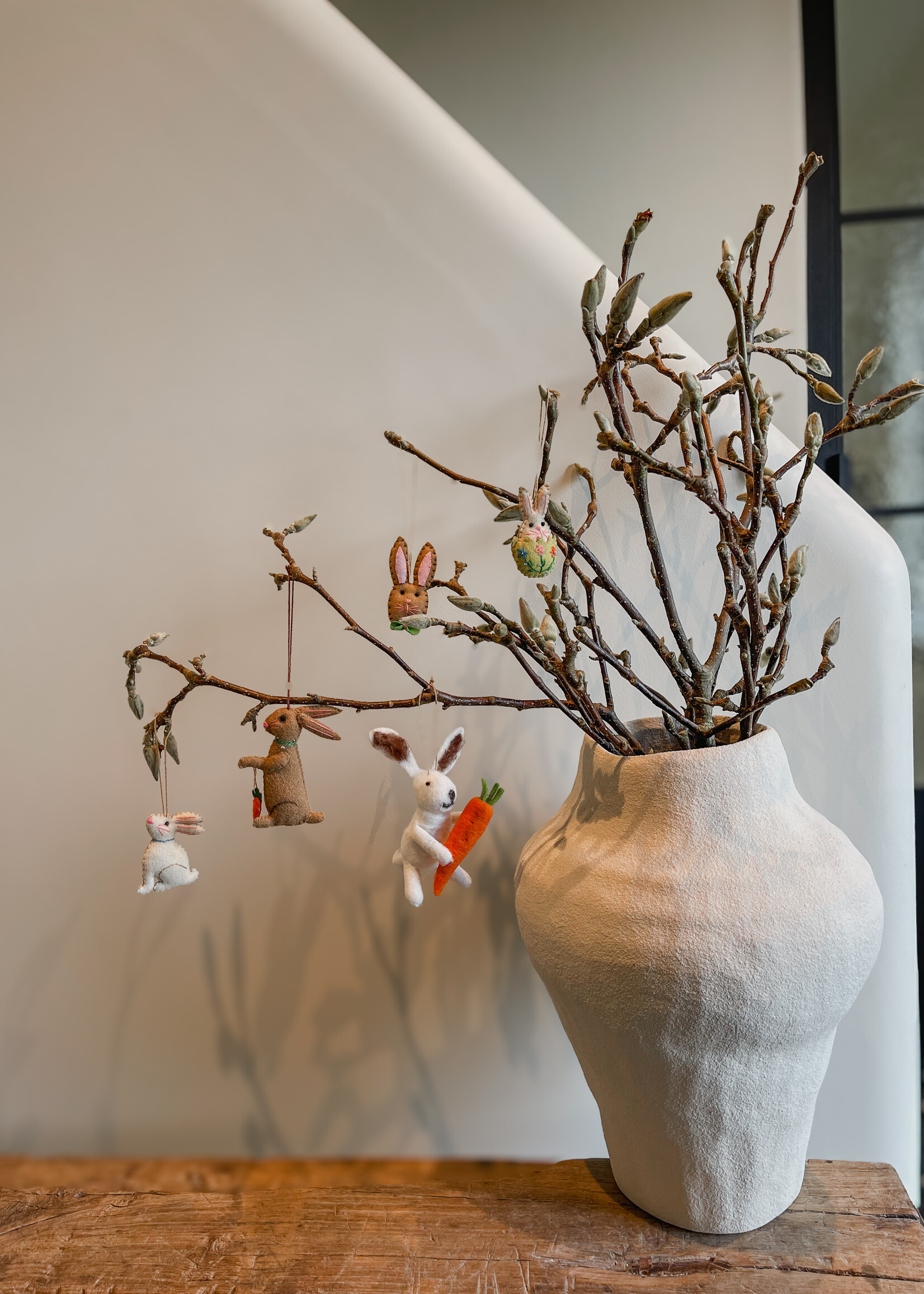 Paashanger konijn bruin das