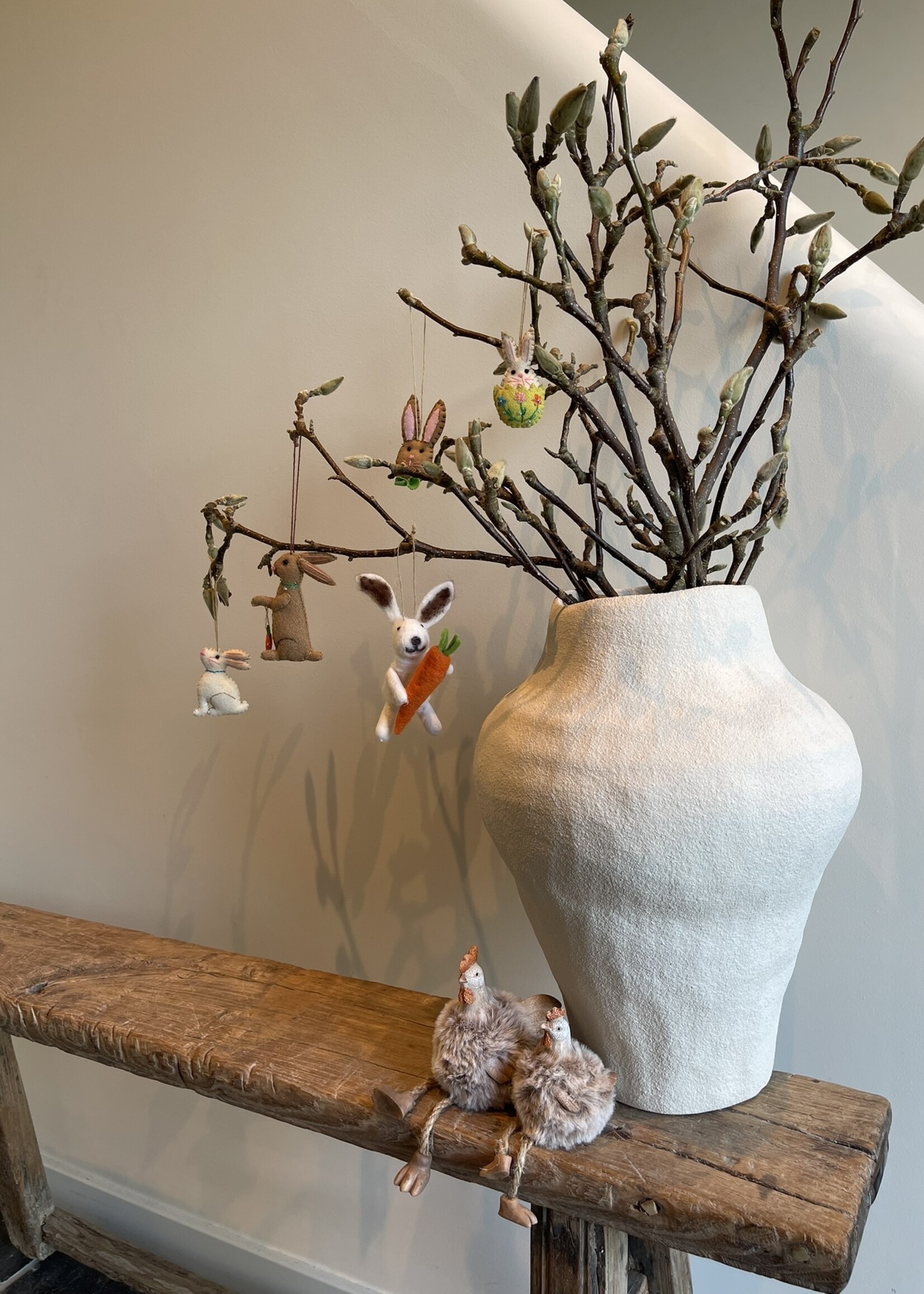 Vaas organisch wit LF large