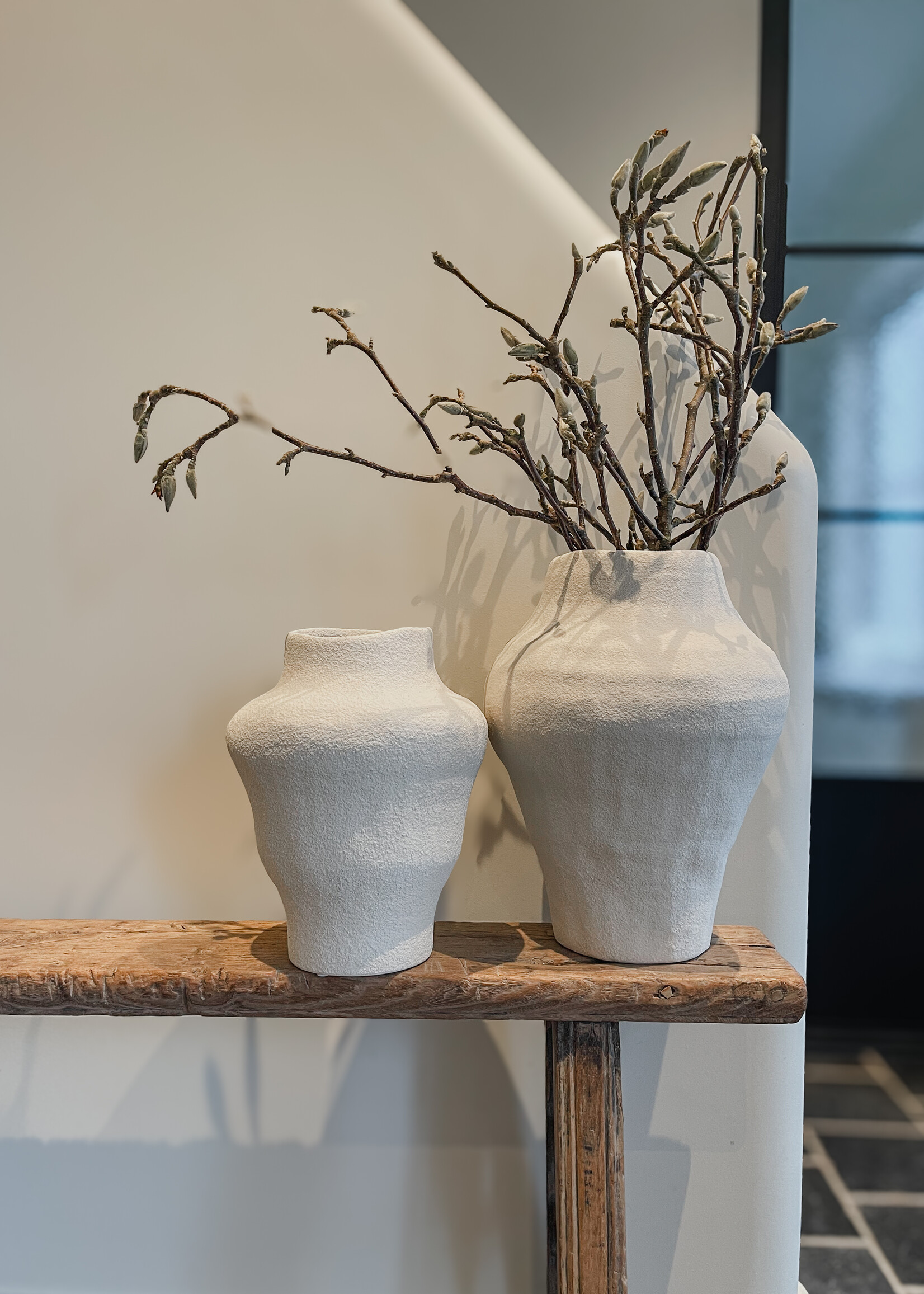 Vaas organisch wit LF medium