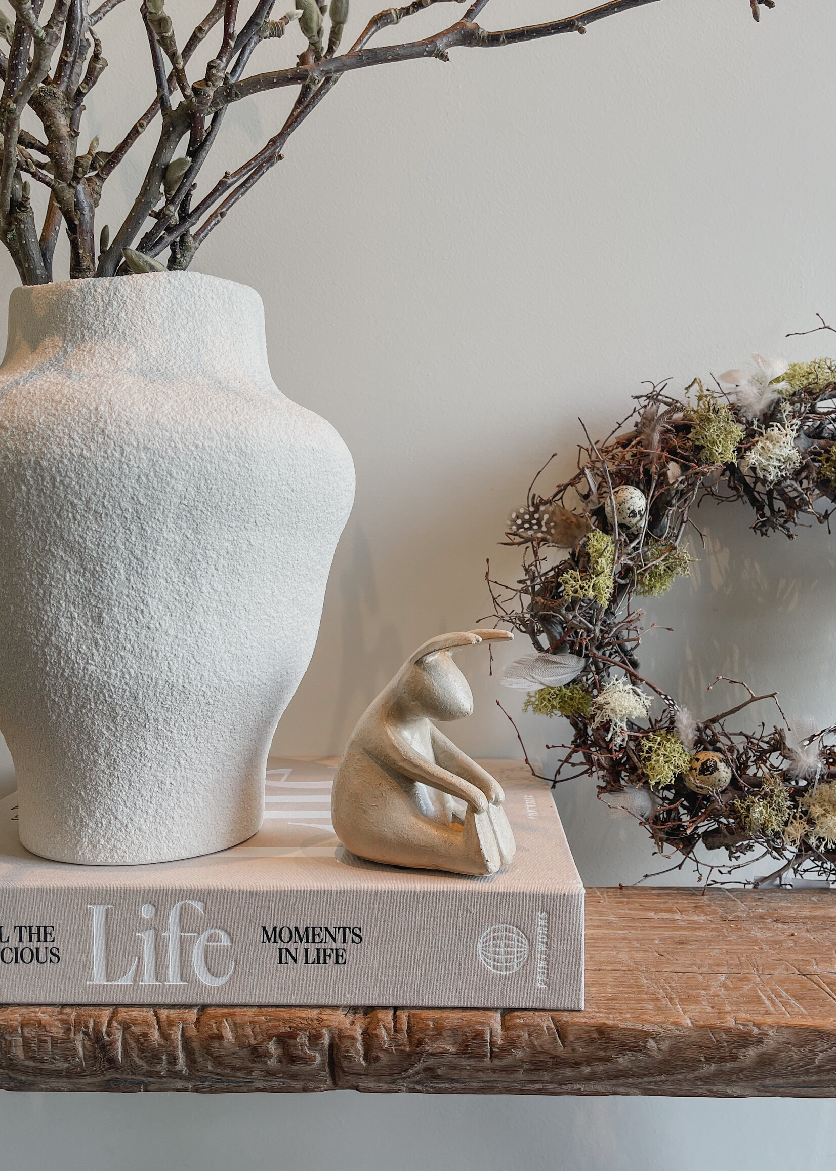 Vaas organisch wit LF medium