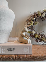 Aardewerk konijn stretch naturel beige