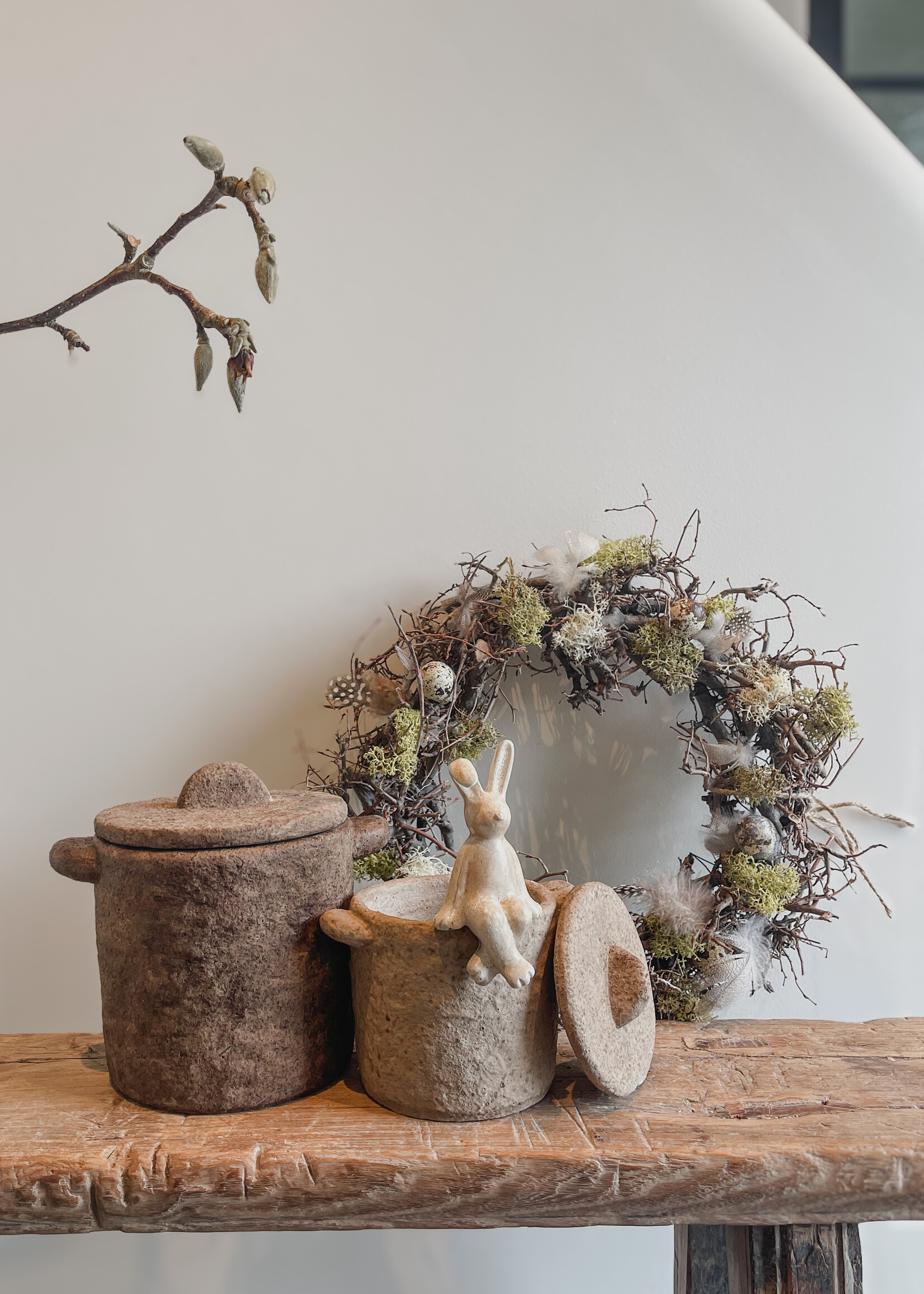 PRE-ORDER Bunny zittend op rand M