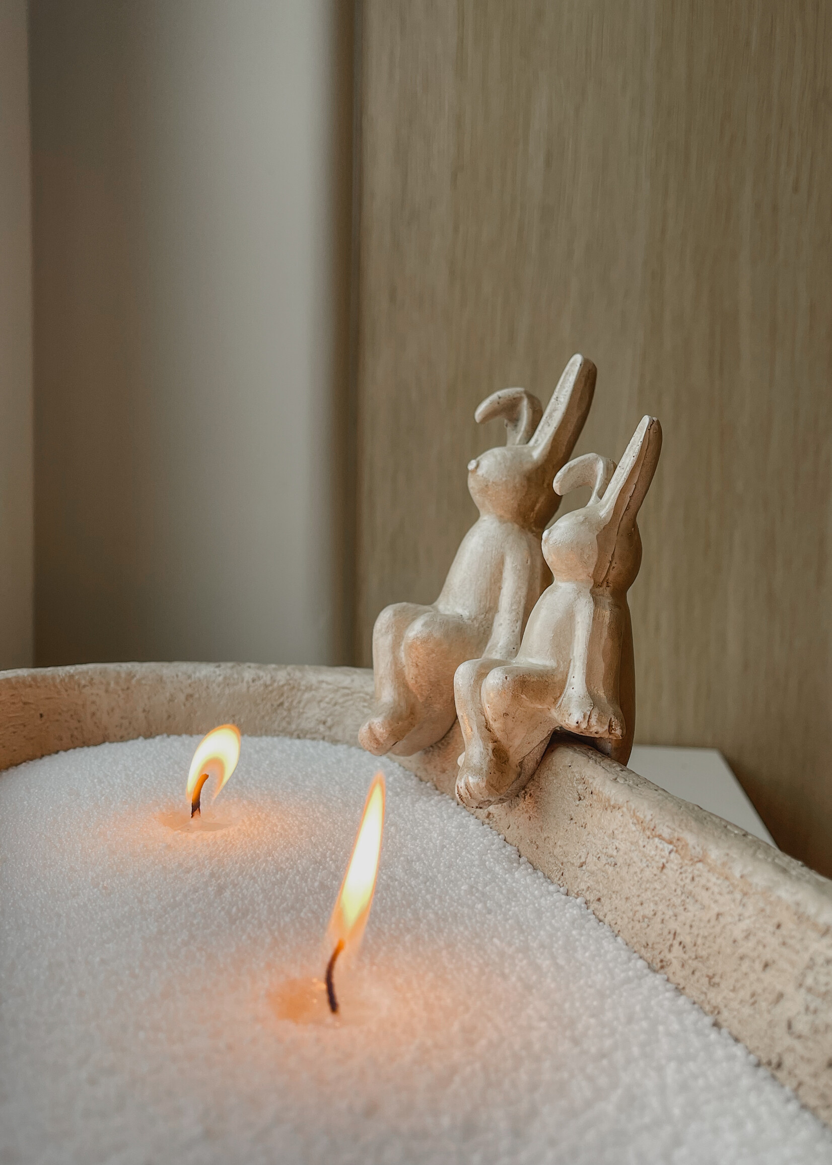 PRE-ORDER Bunny zittend op rand M