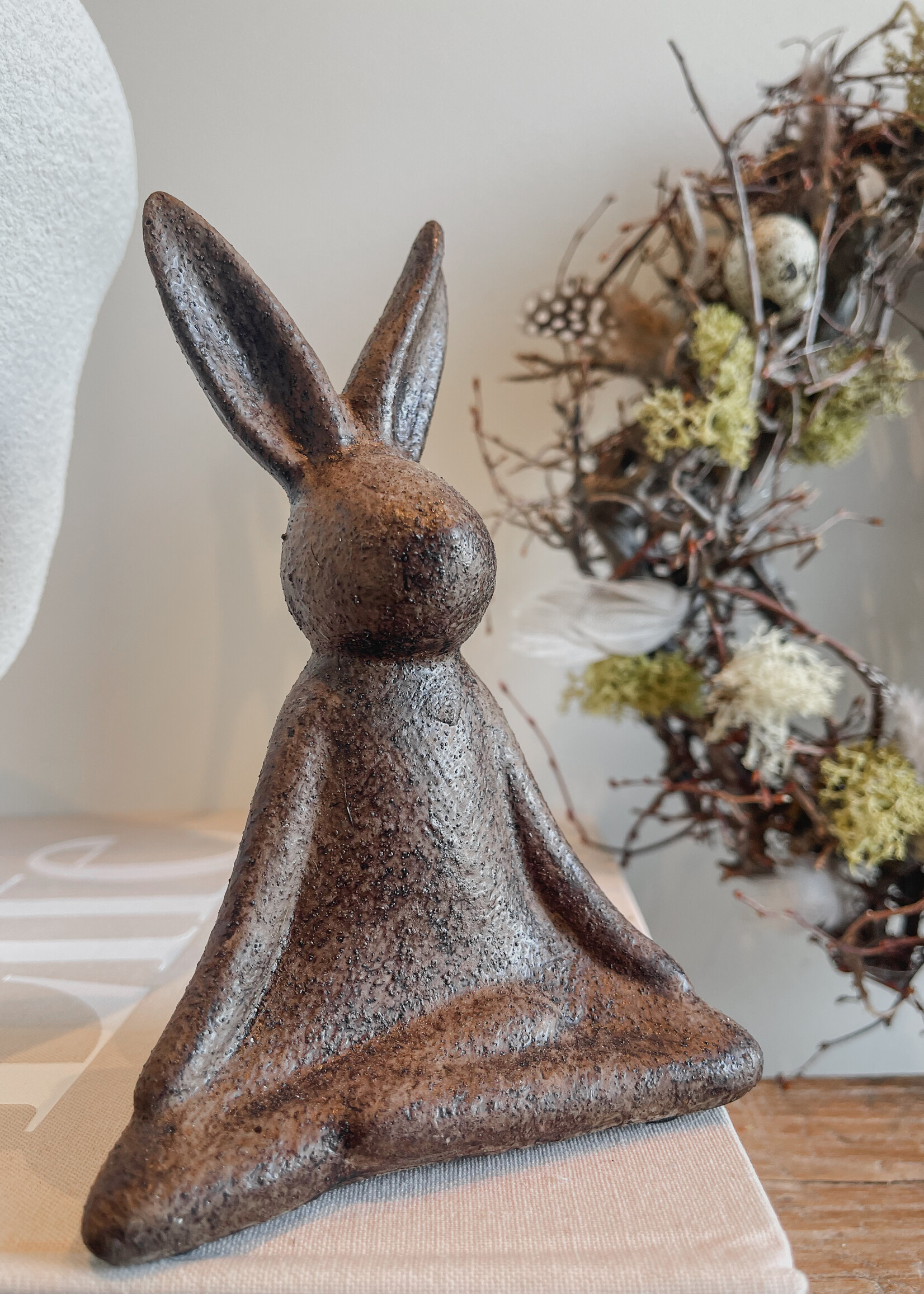 Konijn zen (ass 3) donkerbruin